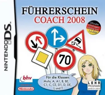 Fuehrerschein Coach 2008 (Germany) box cover front